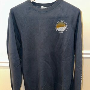 Men's Boulder Colorado Navy Crewneck Sweater